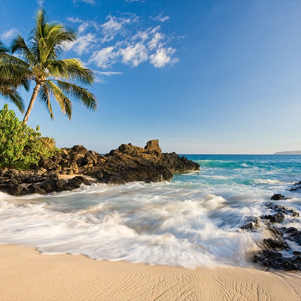 Playa de Maui en el viaje a Hawai