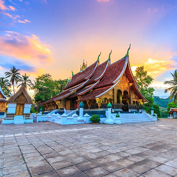 Templo Wat-Xieng-Thong en Laos