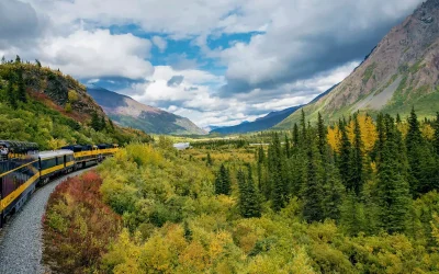 Alaska en tren