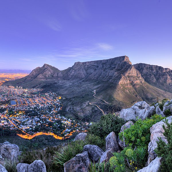Montaña de la Mesa en Ciudad del Cabo