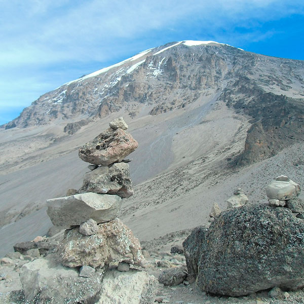 Monte Kilimanjaro en Tanzania