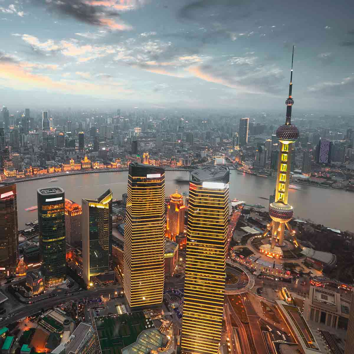 China-Shanghai-panoramica