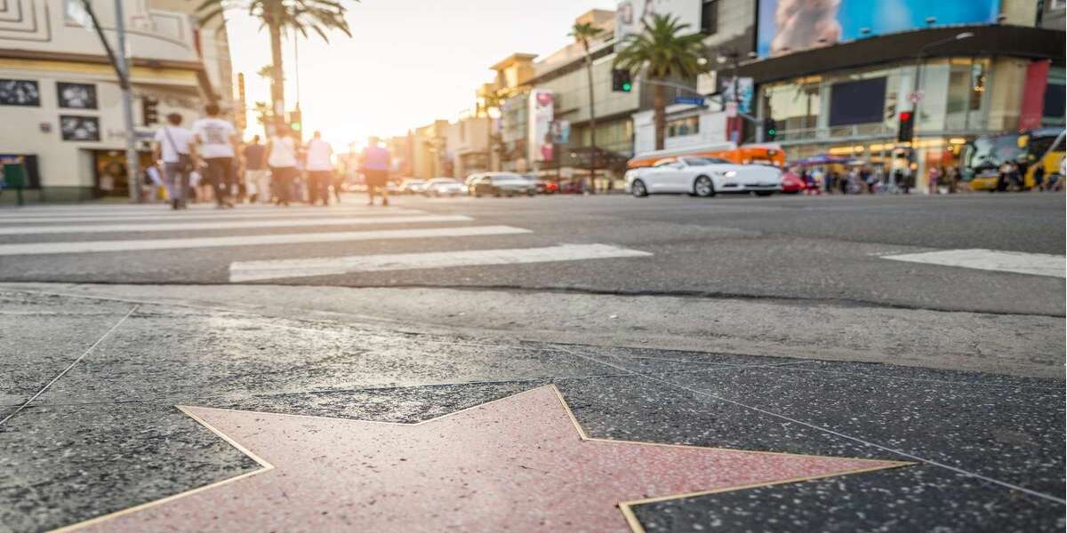 paseo de la fama hollywood