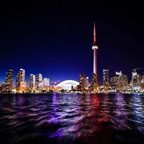 Toronto fotografía nocturna