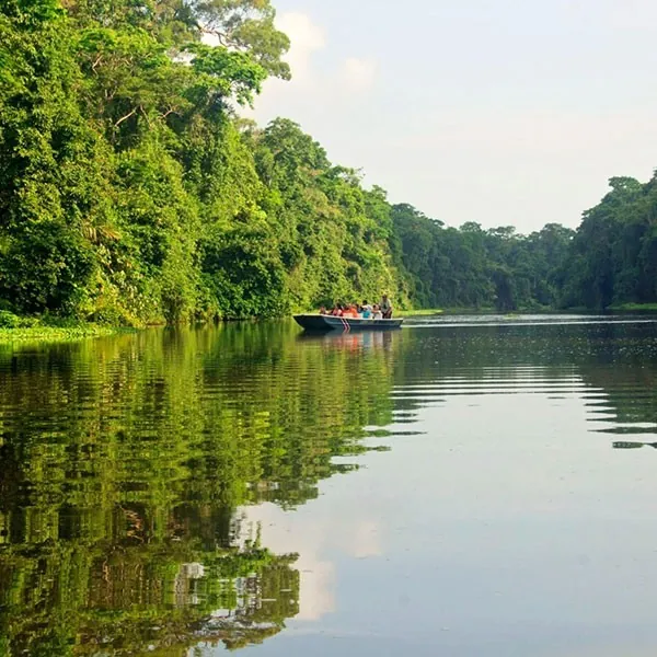 Paseo en lancha por Tortuguero, Costa Rica