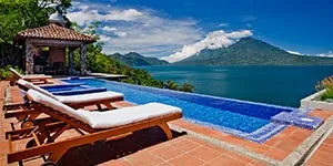 Hotel lujo 5 estrellas Casa Palopó en Lago Atitlán