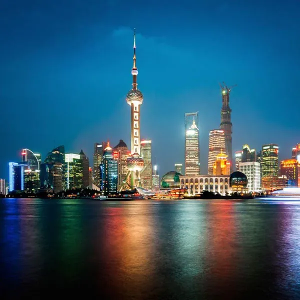 Skyline de Shanghái, China