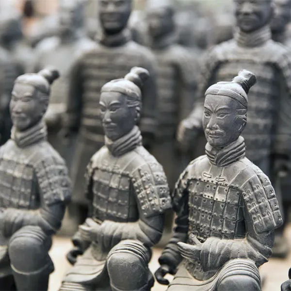 Guerreros de Xian, estatuas de terracota, China