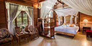 Cat Tien jungle Lodge alojamiento de turismo sostenible en Vietnam
