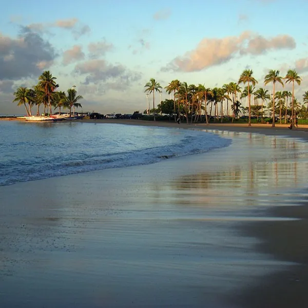 playa de Waikiki en Honolulu