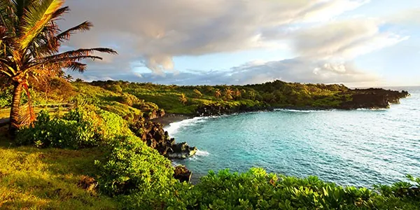 Valle Waimea en Oahu, Hawaii