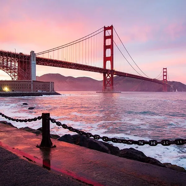Puente Golden Gate en San Francisco, Estados Unidos