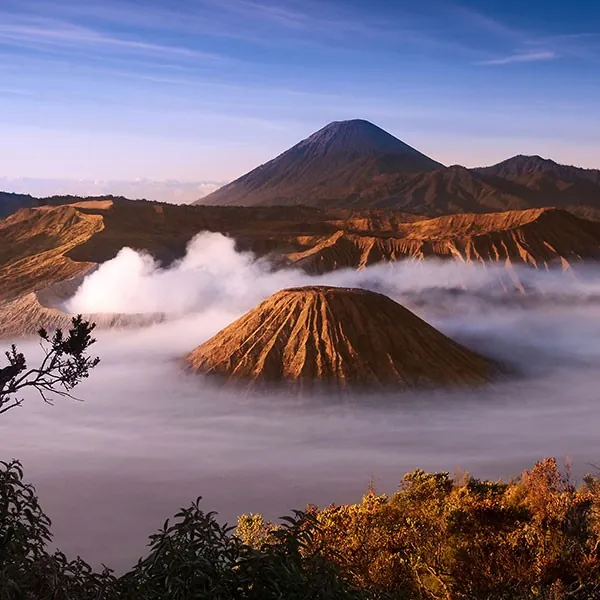 Monte Bromo Volcan en Indonesia
