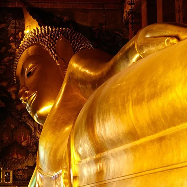 Buda de oro Bangkok