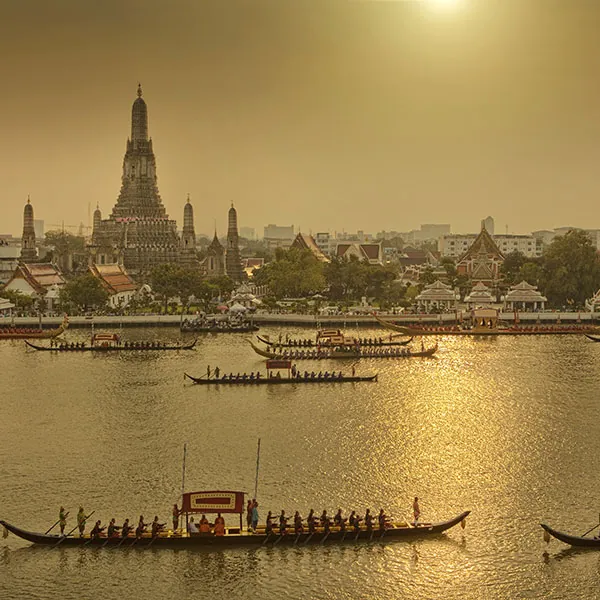 Panorámica de Bangkok, inicio del viaje combinado Tailandia Laos y Camboya