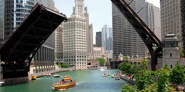 Visita a Chicago y crucero por el río