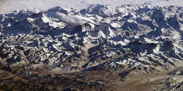Sobrevuelo del Everest en el viaje de aventura a Nepal