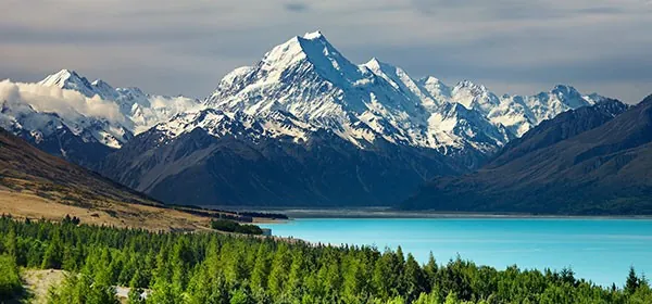 Alpes del Sur en Nueva Zelanda