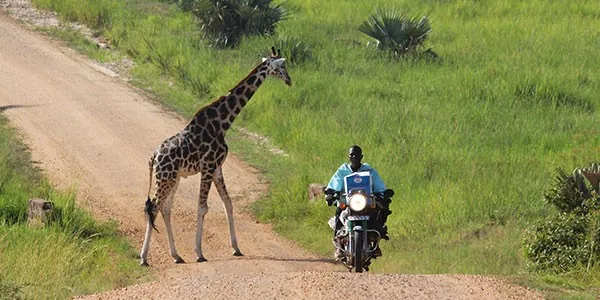 Carretera en Uganda