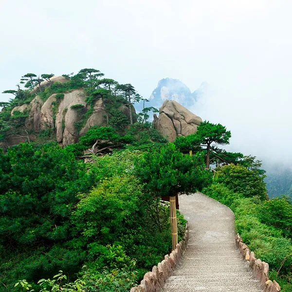 Monte Sanqingshan en el viaje al sureste de China
