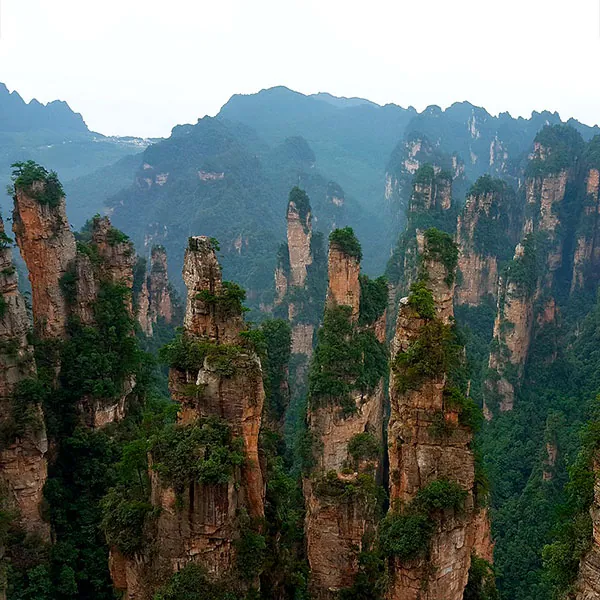 Ruta Avatar China Parque Nacional Zhangjiajie