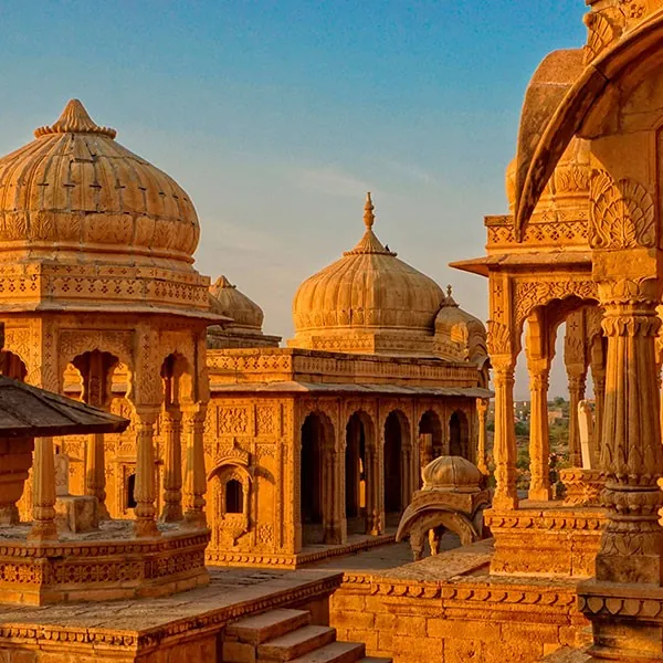 La ciudad dorada de Jaisalmer en Rajastán
