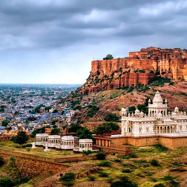 Ciudad de Jodhpur en Rajasthan