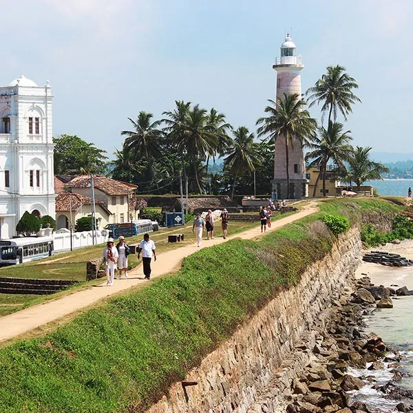 Fortaleza de Galle en Sri Lanka