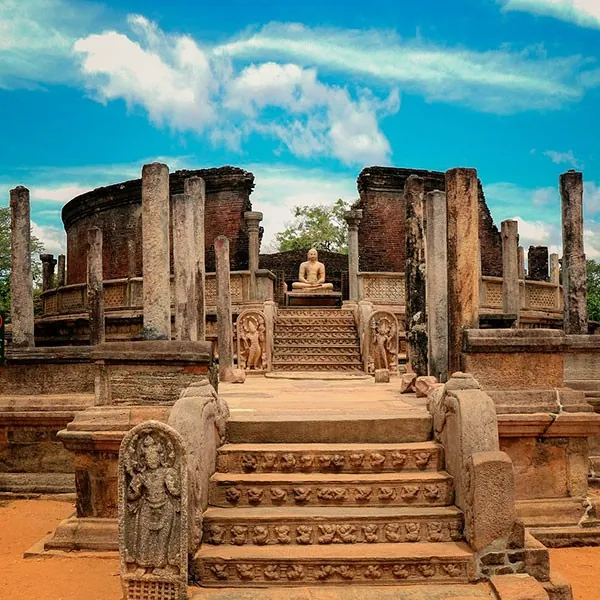 Polonnaruwa, triángulo cultural de Sri Lanka