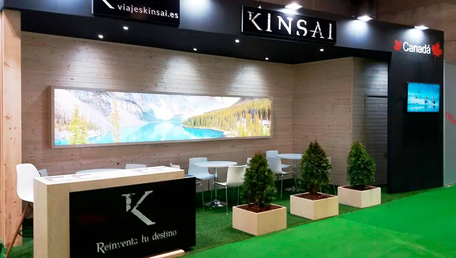 Stand de Viajes Kinsai en Fitur 2020