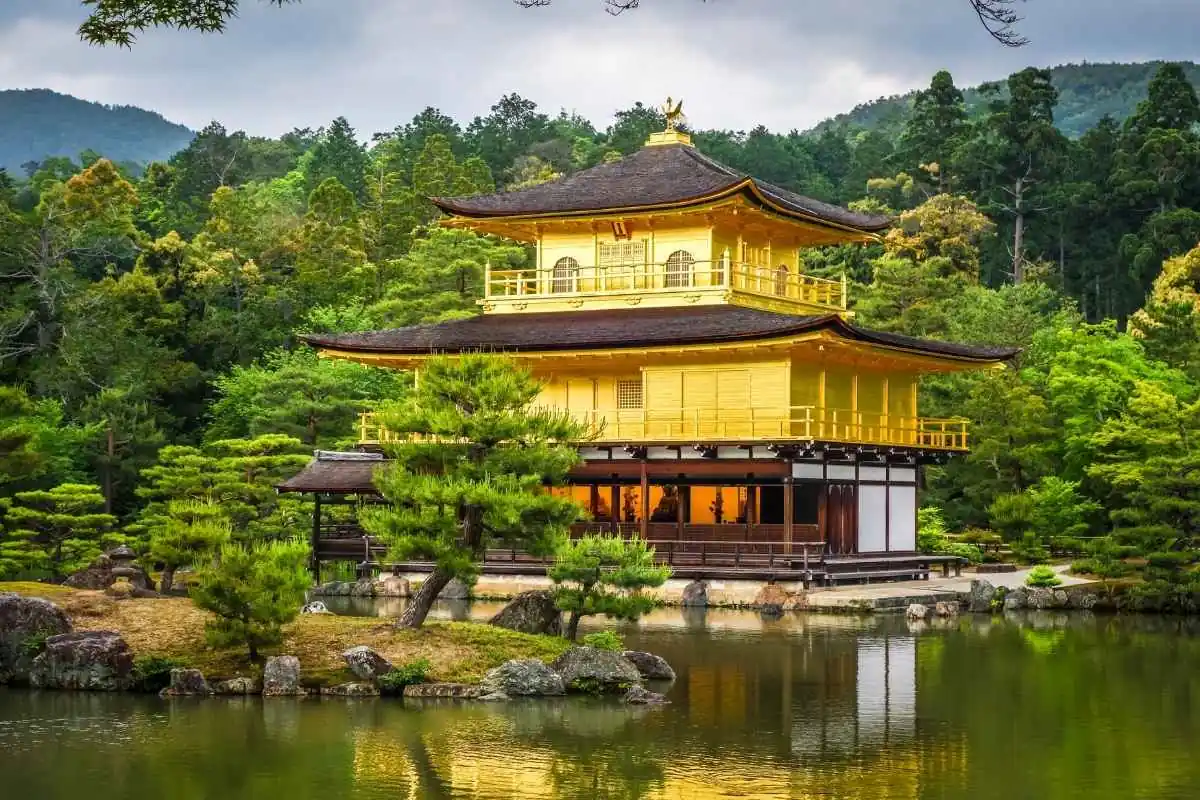Templo Kinkaku-ji en Kyoto viajes a japon en noviembre